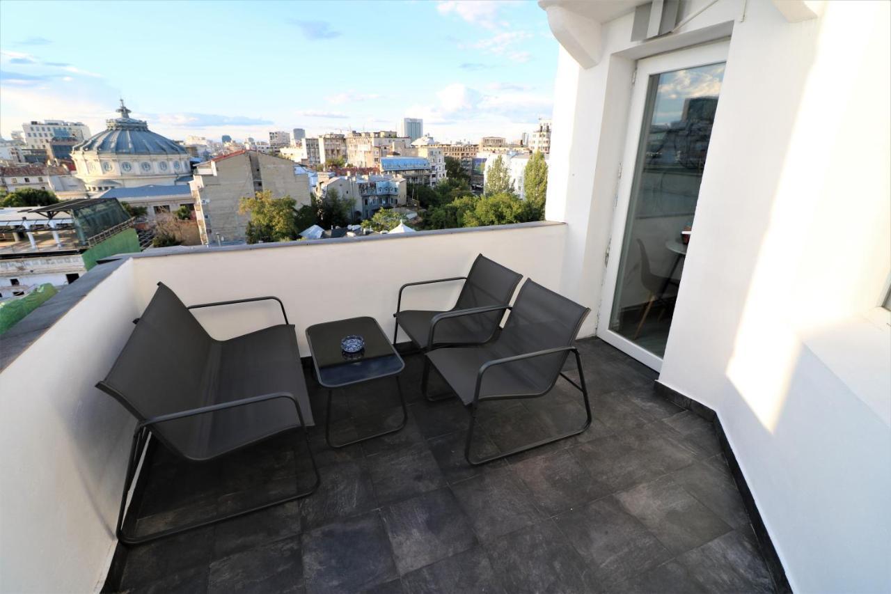 Athénée Palace Apartment - Panoramic View Terrace&Balcony - FREE MINIBAR Bucarest Extérieur photo