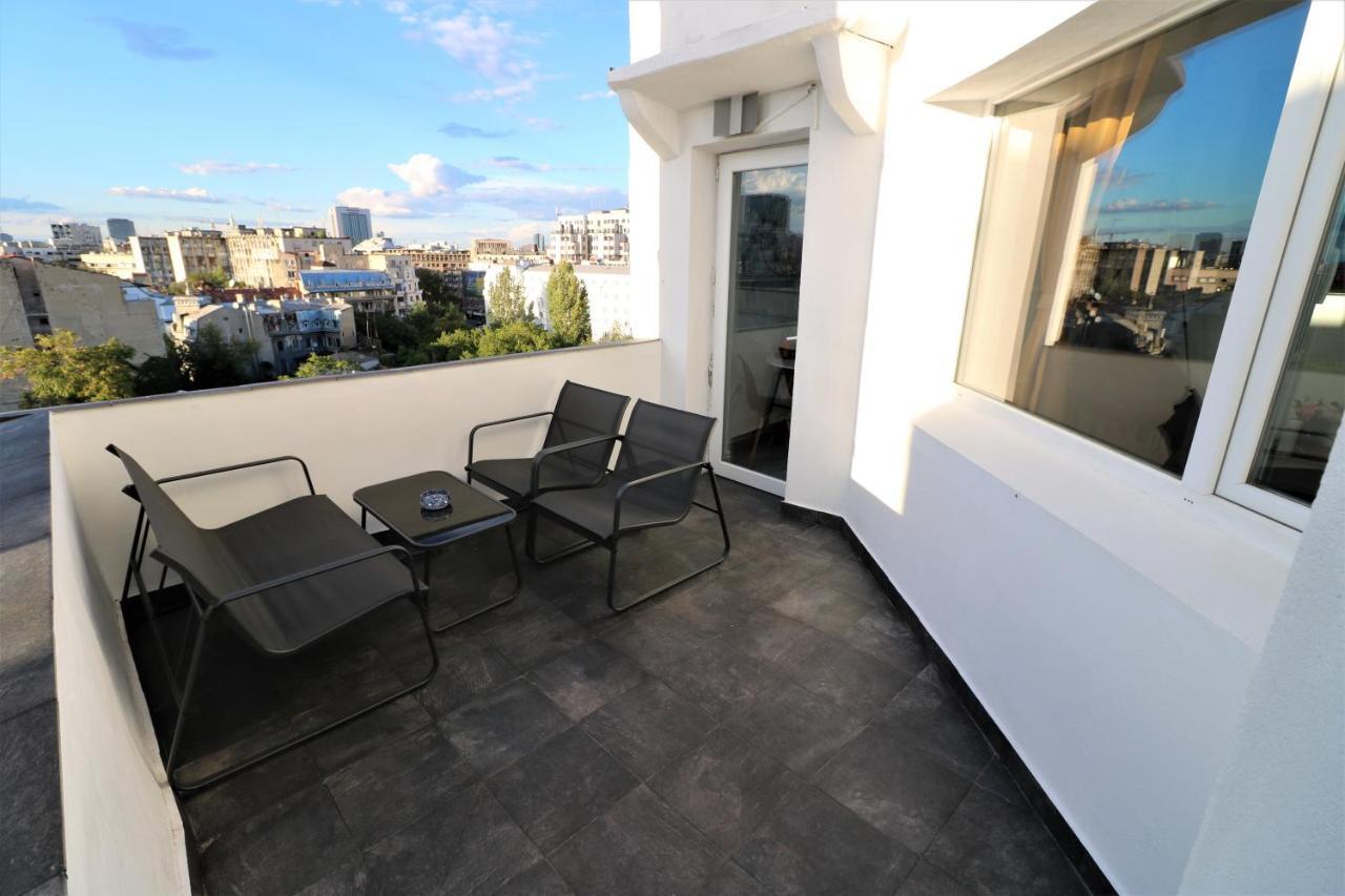 Athénée Palace Apartment - Panoramic View Terrace&Balcony - FREE MINIBAR Bucarest Extérieur photo
