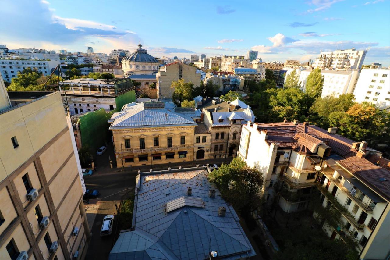 Athénée Palace Apartment - Panoramic View Terrace&Balcony - FREE MINIBAR Bucarest Extérieur photo